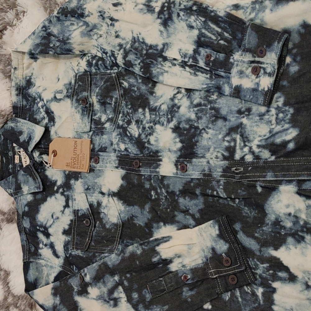 Denim long sleeve shirt